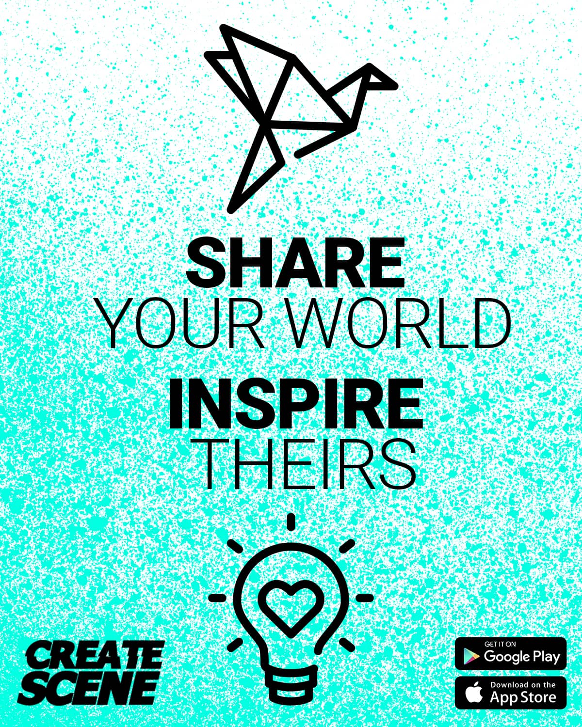 CreateScene Promotional Graphics