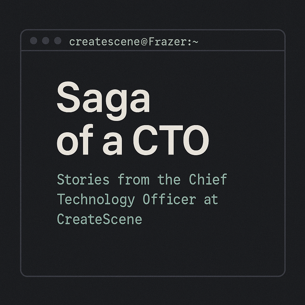 Saga of a CTO - Behind the Build #3: The Dashboard
