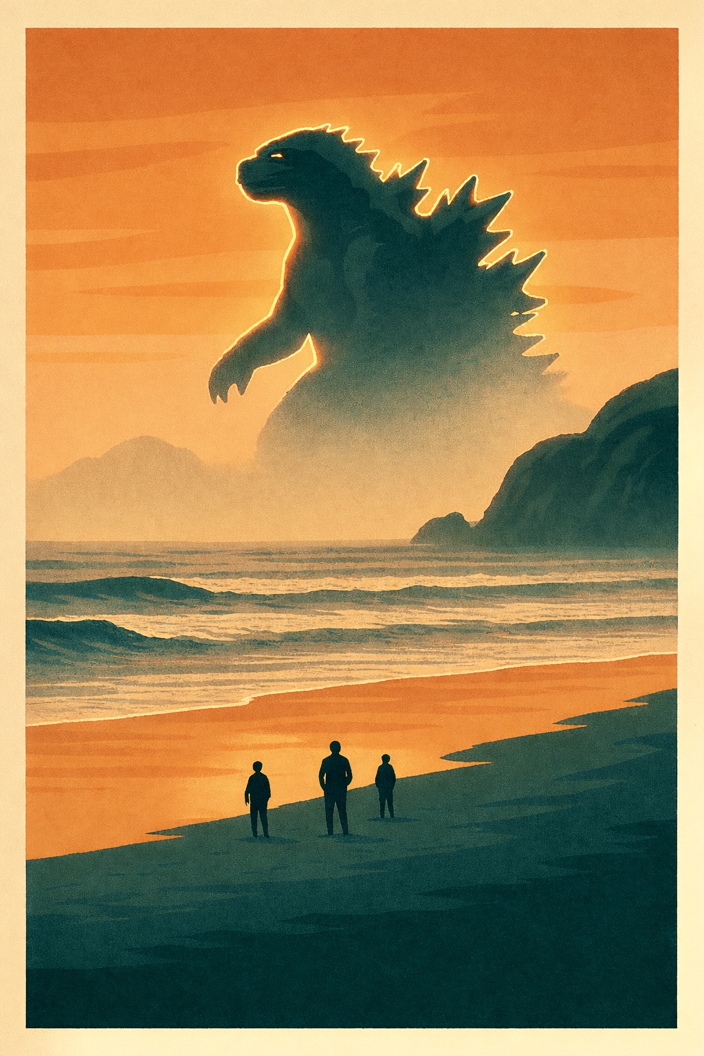 2/5 Kaiju Vantage SF &mdash; Tidefire &mdash; Ocean Beach (San Francisco)