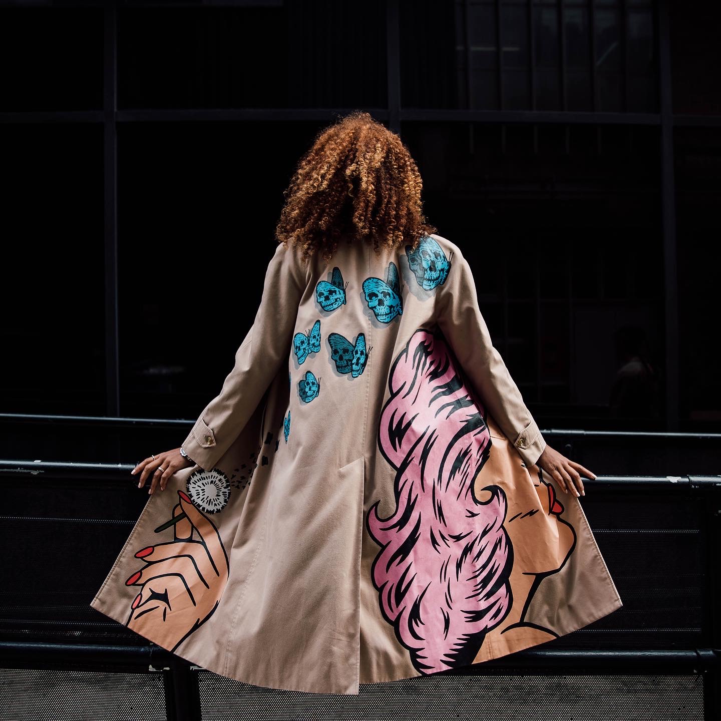 Hand Painted Garment