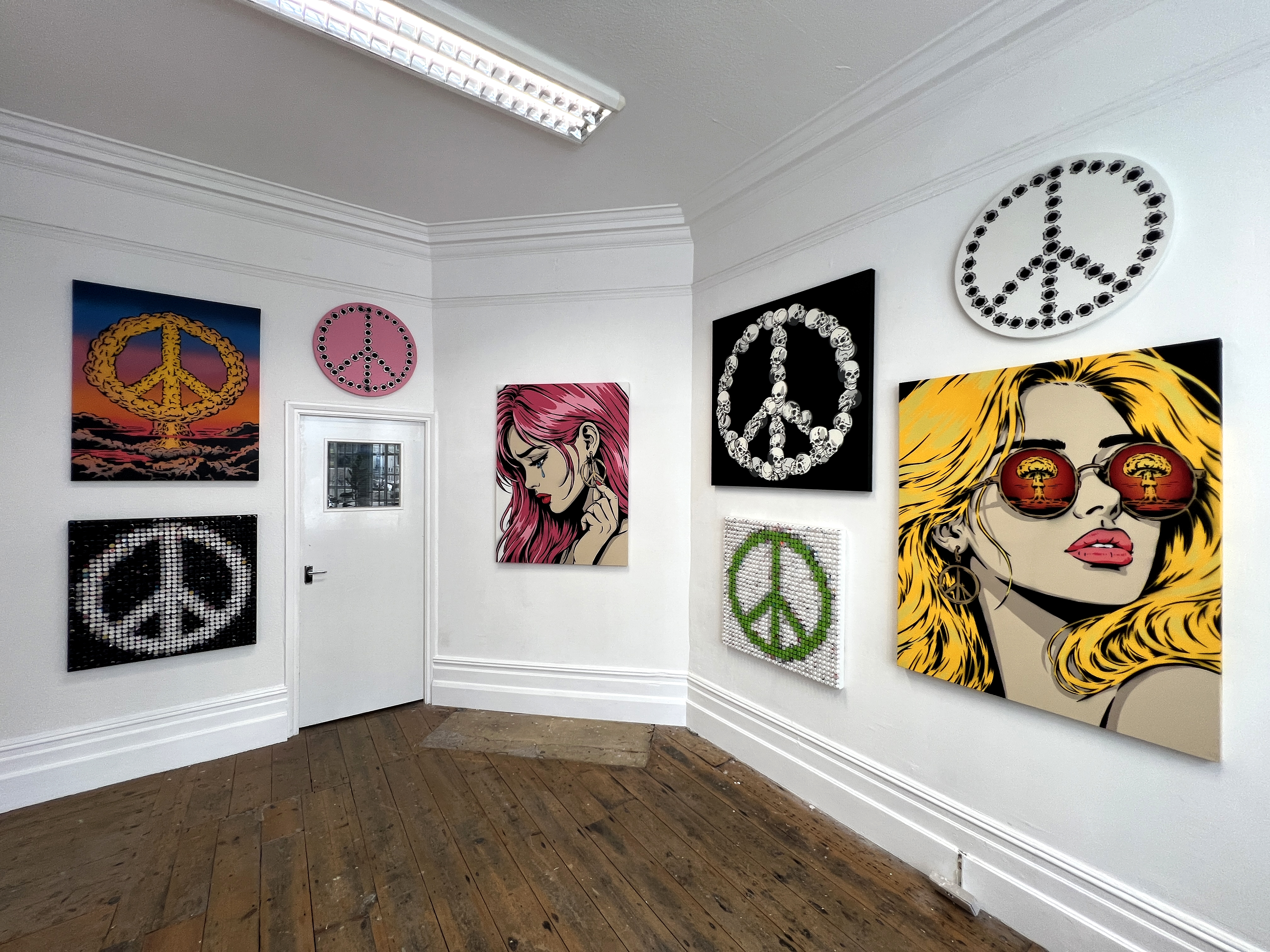 NEW GALLERY, NEW EXHIBITION, NEW H☮PE