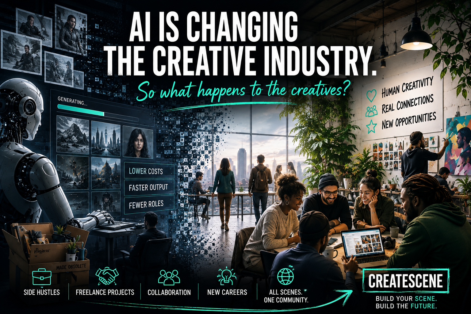 AI Is Changing the Creative Industry. So What Happens to the Creatives?